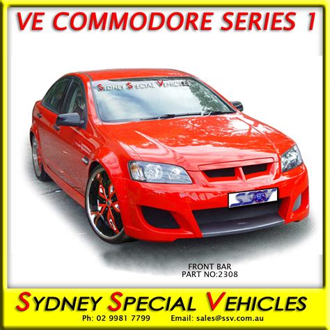 Front Bar For Ve Commodore Series 1 X2 Style