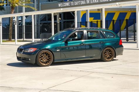 Bmw E91 Wagon 3 Series With 18 Arc 8 Wheels In Satin Bronze