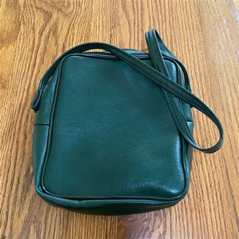 Girl Scouts Bag Early 80s Cute Green With Gold Foil Vintage Etsy