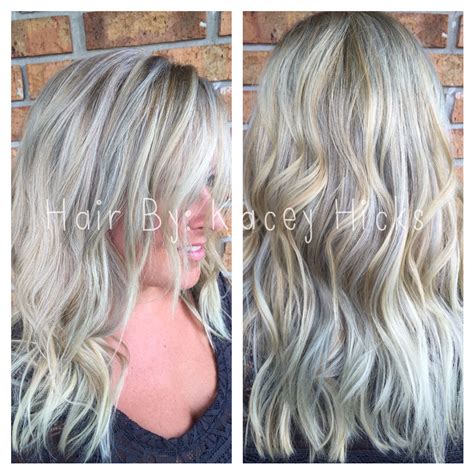 Hair By Kacey Hicks Fall Blondes Tones Of Silver And Gold Soft