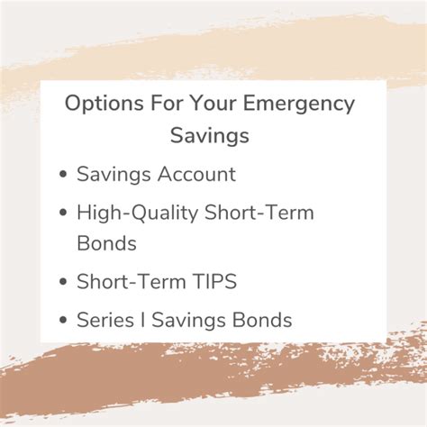 Saving For Emergencies Sjs Investment Services