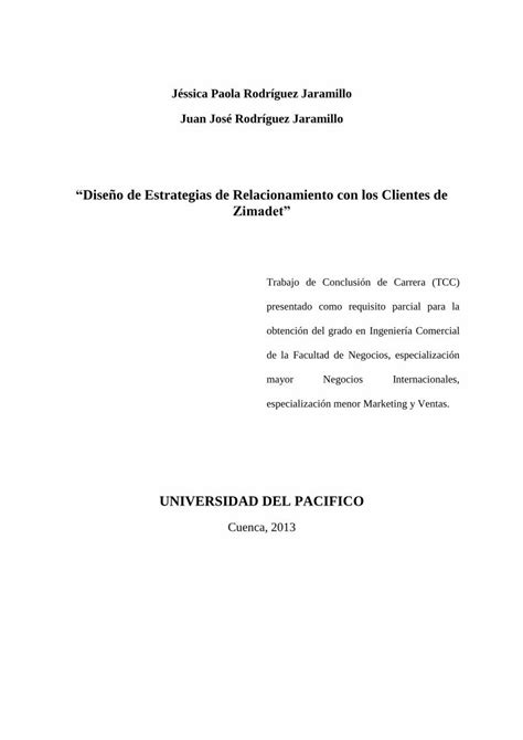 PDF Diseño de Estrategias de Relacionamiento con los Clientes