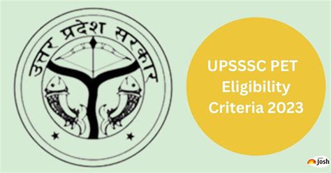 Upsssc Pet Eligibility Age Limit Educational Qualification