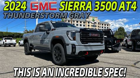 The Gmc Sierra At In Thunderstorm Gray Is The Best Spec I Ve