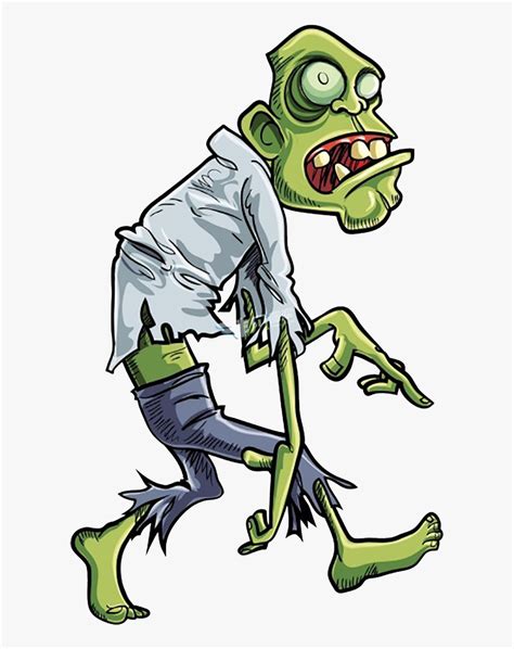 Zombies Animados Caminando Png Zombie Cartoon Transparent Png