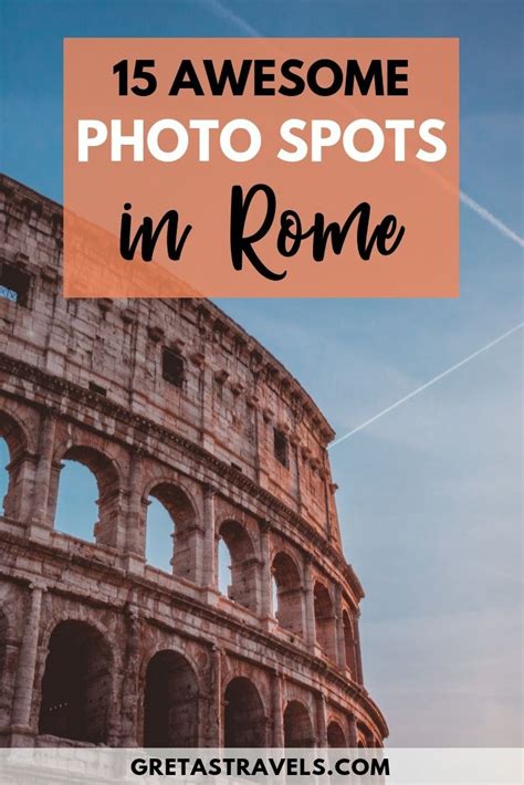 Rome Is One Of The Most Beautiful And Photogenic Cities In Italy If Youre Looking For The Most