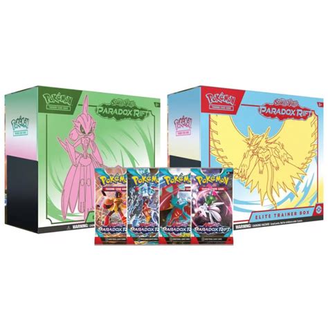 Pokémon Tcg Scarlet And Violet Paradox Rift Elite Trainer Box Sv04