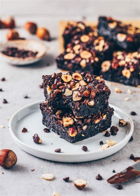 Vegane Haselnuss Brownies Einfach Schokoladig Bianca Zapatka