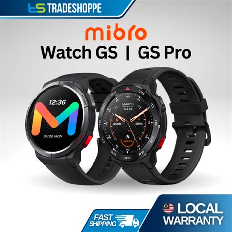 Mibro GS GS Pro GS Active 1 43 Bluetooth Calling Smart Watch Lazada