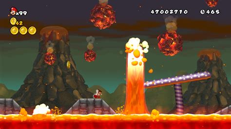 File NSMBW Volcanic Debris Screenshot Png Super Mario Wiki The Mario