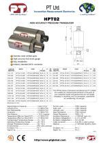 Transductor De Presi N Relativa Hpt Series Pt Limited De Galga