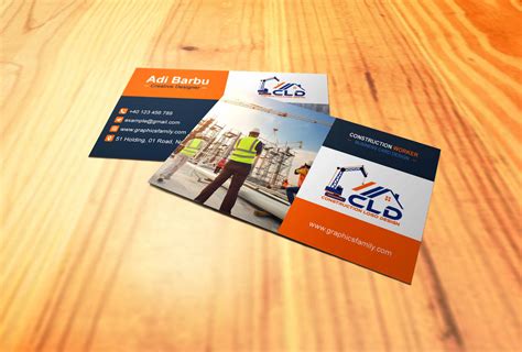 Construction Business Cards