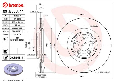 Jaguar Disc Brake Pad And Rotor Kit Front Mm Low Met T R