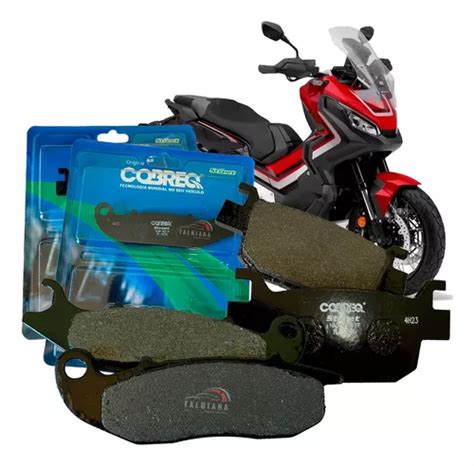 Kit Pastilha De Freio Honda Adv Abs Frete Gr Tis