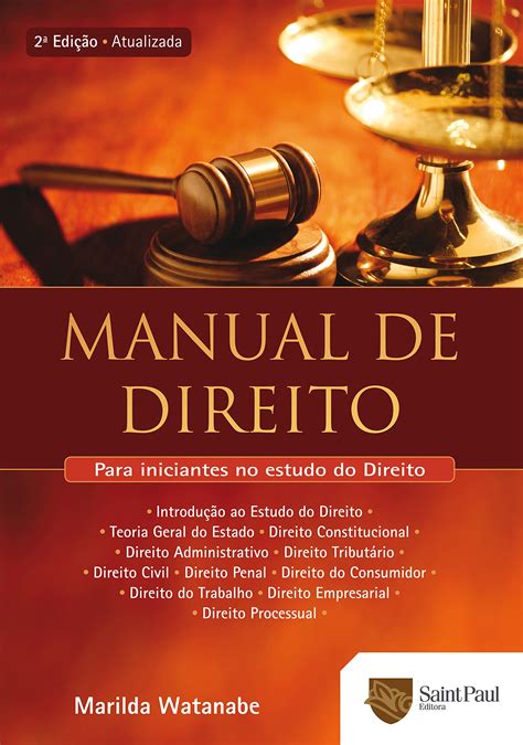 Manual De Direito Para Iniciantes No Estudo Do Direito Pdf Marilda