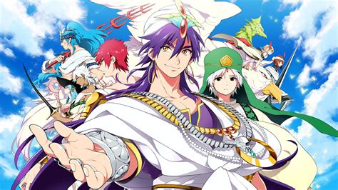 Download Anime Magi The Labyrinth Of Magic Hd Wallpaper