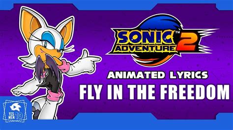 Sonic Adventure Fly In The Freedom Animated Lyrics Youtube