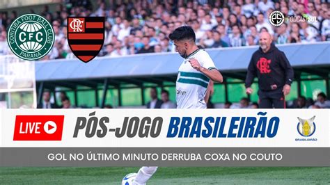 Coritiba 2 x 3 Flamengo Brasileirão 2023 Pós Jogo Coletiva Thiago