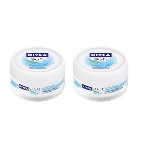 Nivea Soft Cream Jar 2X200ml @20%Off