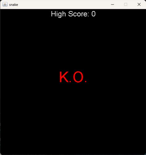 Snake Game In Java Using Java Swing And AWT Pallavgoswami