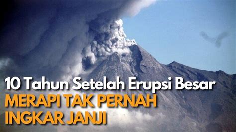 Gunung Merapi Naik Status Jadi Siaga Merapi Tak Pernah Ingkar Janji