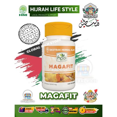 Jual Kapsul Herbal Solusi Maag Akut Dan Maag Kronis MAGAFIT HNI HPAI