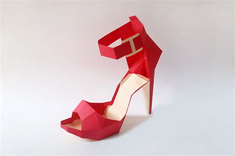 Diy High Heel Belly 3d Papercrafts By Paper Amaze Thehungryjpeg