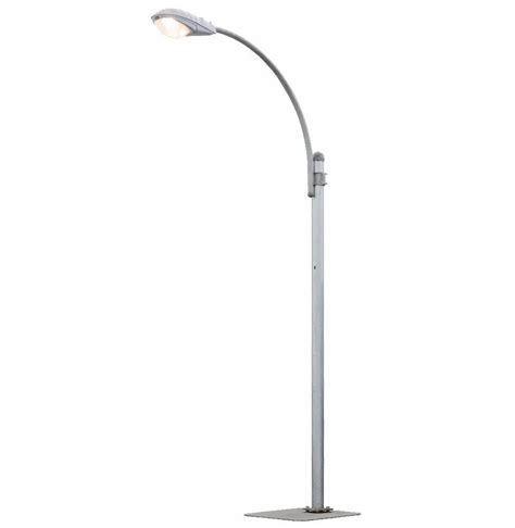 10 15 Feet Warm White Mild Steel Street Light Pole At Rs 7600 Piece In