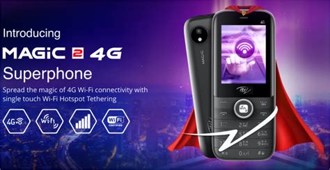 Itel Magic 2 4g It9210 Is A Budget 4g Feature Phone With Wi Fi