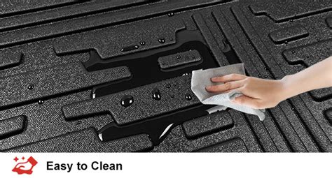 Utiiy Cargo Liner Fit For 2018 2024 Jeep Wrangler Jl Unlimited 4x4 Cargo Mat Without