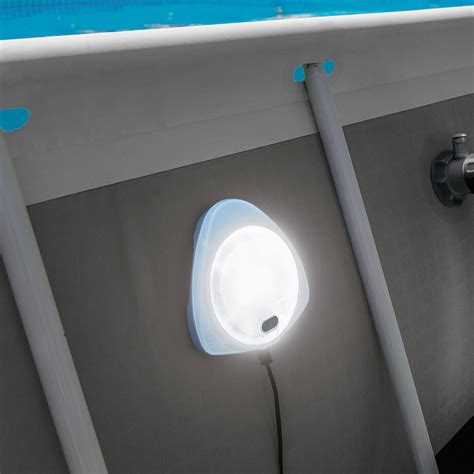 Intex Above Ground Underwater Multi Color Led Magnetic Swimming Pool
