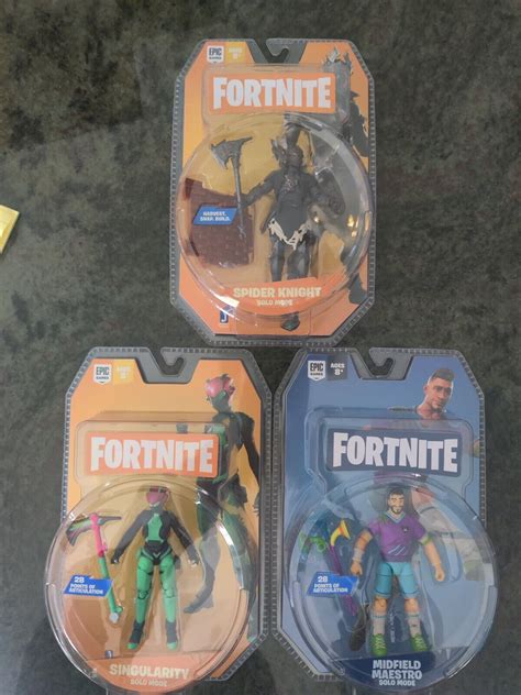 3 PACK Fortnite Solo Mode Spider Knight Midfield Maestro Singularity EBay