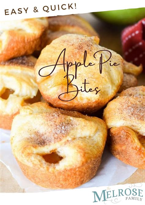 Easy Apple Pie Bites- Full of Cinnamon & Deliciousness