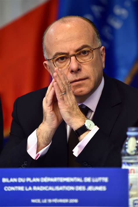 Photo Bernard Cazeneuve le ministre de l intérieur est à Nice pour