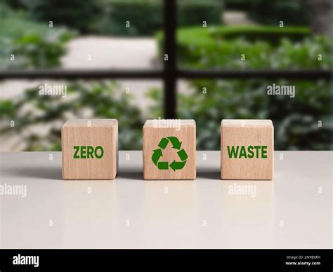 Environmental Sustainability Ecology And Recycling Concept Wooden