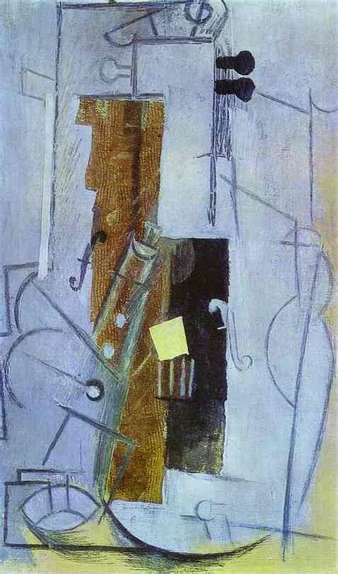 Pablo Picasso Clarinet And Violin Klarnet Ve Keman Picassonun