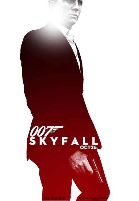 007 Skyfall Movie Poster By Zamor2011 On Deviantart