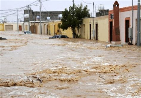 سیل در عربستان هزاران قطعه آثار باستانی یک موزه را با خود بردفیلم تسنیم