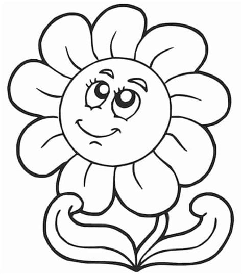 Disegni Fiori Da Colorare E Stampare Disegni HD