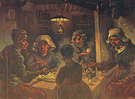 The Potato Eaters By Vincent Van Gogh Thereshedances Flickr