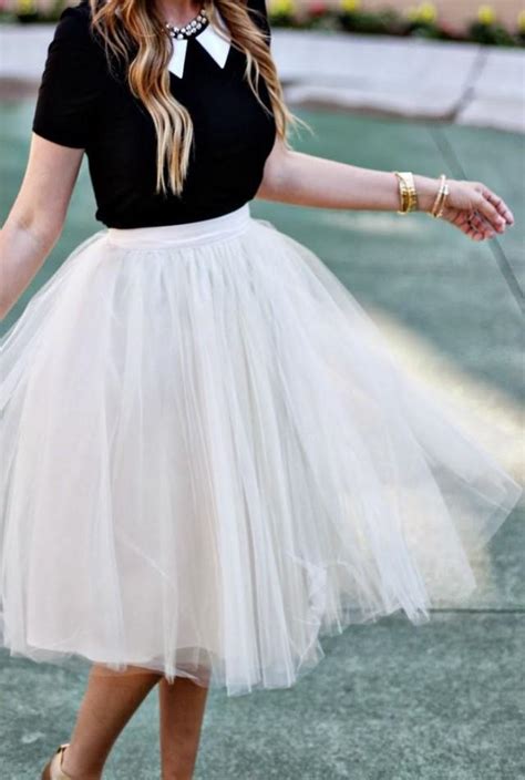 Adult Tulle Skirt Ladies Stylish Tutu Dress Custom Dress Tea Length