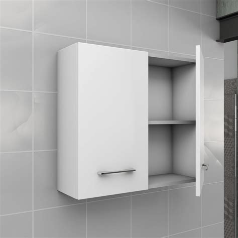 Pensile Bagno Sospeso Con 2 Ante 60 Cm Bianco Lucido OBI