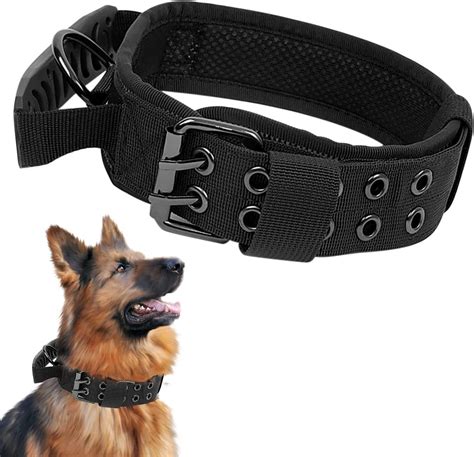 Kokila Collar de Perro Mediano Collar Militar Táctico para Perros con