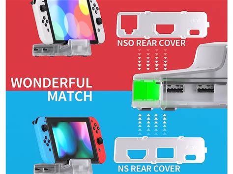 Extremerate Airydocky Led Version Diy Ersatz H Lle Case F R Nintendo