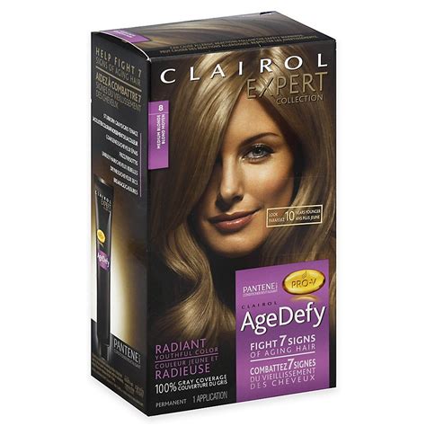 Clairol Clairol Expert Collection Age Defy Hair Color In Medium Blonde Reviews MakeupAlley
