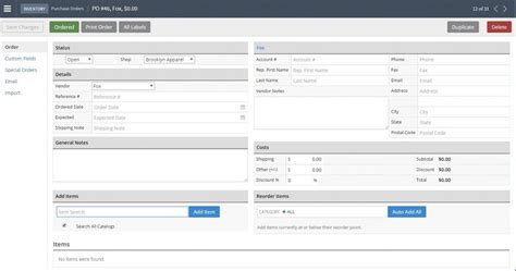 Small Business Inventory System