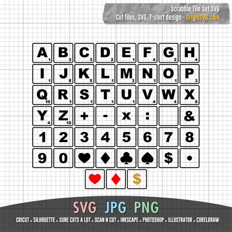 In Scrabble Tile Font Svg Worksheets Library