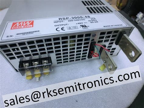 Rsp 3000 48 Switching Power Supplies 3000w 48v 62 5a W Pfc Function