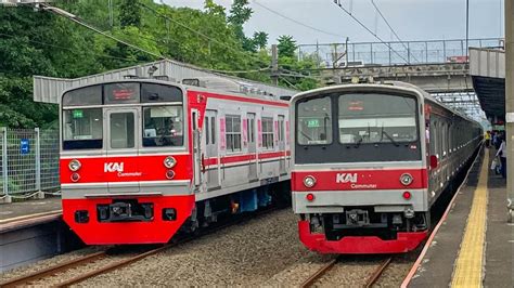 Kumpulan Krl Commuter Line Di Stasiun Jurangmangu Jr Joban Jr