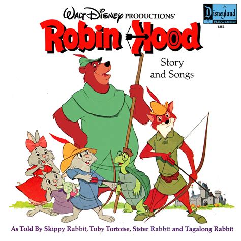 Walt Disney S Robin Hood Story Songs Soundtrack Lp Cd